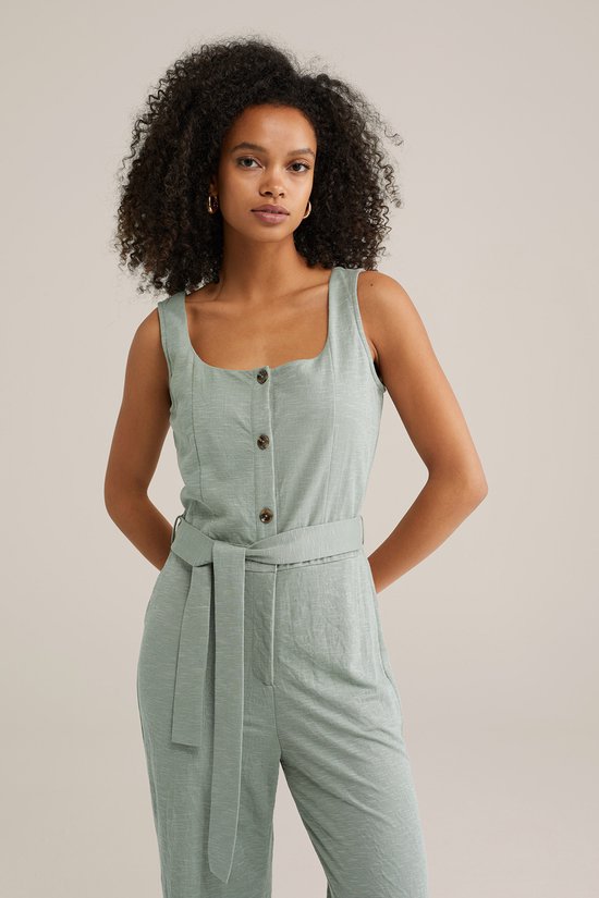 WE Fashion Dames jersey jumpsuit