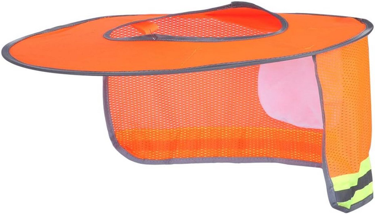 Veiligheidshelmschild voor optimale nekbescherming | Ademend en licht | Geschikt voor alle helmen