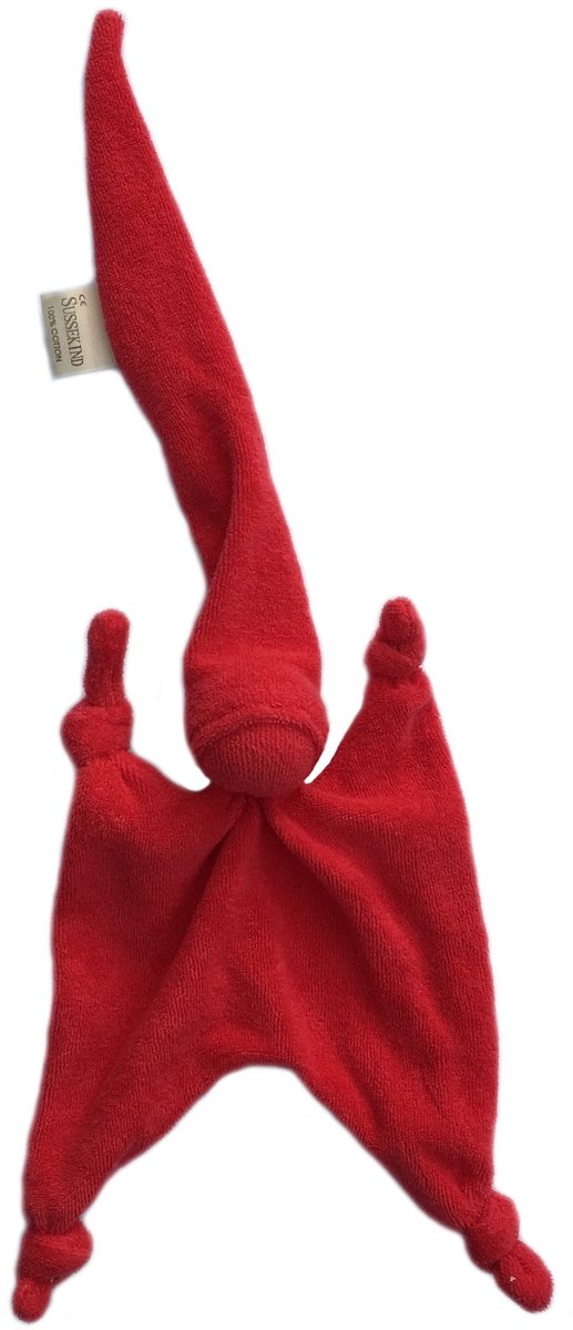 Sussekind badstof knooppopje rood