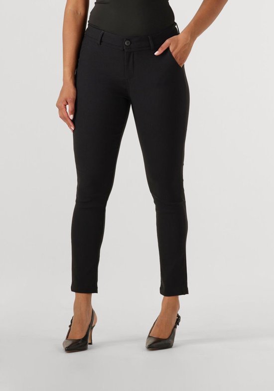 Minus Carma Pants 7/8 Dames - Chino - Pantalon - Zwart - Maat 46