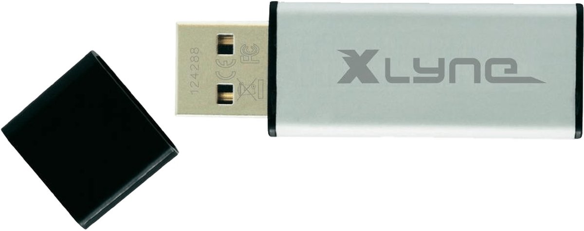 xlyne Alu - USB-stick - 1 GB