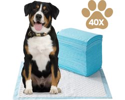 Dogs&Co® Puppypads - Puppy training Pads - Zindelijkheids training - Hondentoilet - 60x60cm - 40 stuks voordeelverpakking