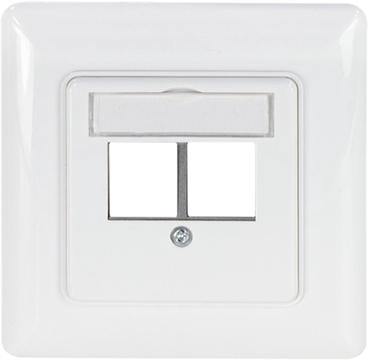LOGILINK Inbouwdoos NK4059, 2 Keystone-modules