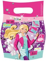Barbie uitdeelzakjes - 6 stuks