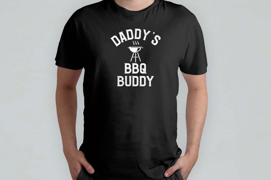 Daddy's BBQ Buddy - T Shirt - BBQLovers - GrillMasters - BBQTime - SmokinHot - BBQLeven - GrillMeester - TijdVoorBBQ - RookEnVlees