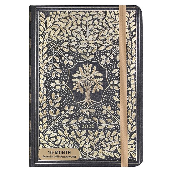 Gilded Tree of Life compacte agenda 16-mnds - 2026