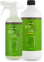 Ecodor EcoGlass - 500 ml sprayflavon + 1 liter 1 op 5 concentraat - Glasreiniger / Ruitenreiniger - Voordeel Pakket - Ecologische reiniger - Concentraat