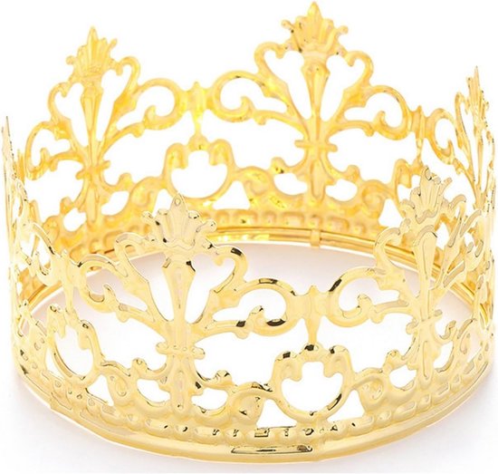 Barock Kristall Perle Krone Tiara Strass Prom Diamantenkrone für Damen Braut Hoc