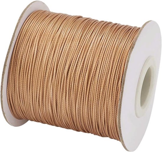 Craftdady 185 Yards 0.5mm Ronde Waxed Polyester Koord Draad Kralen