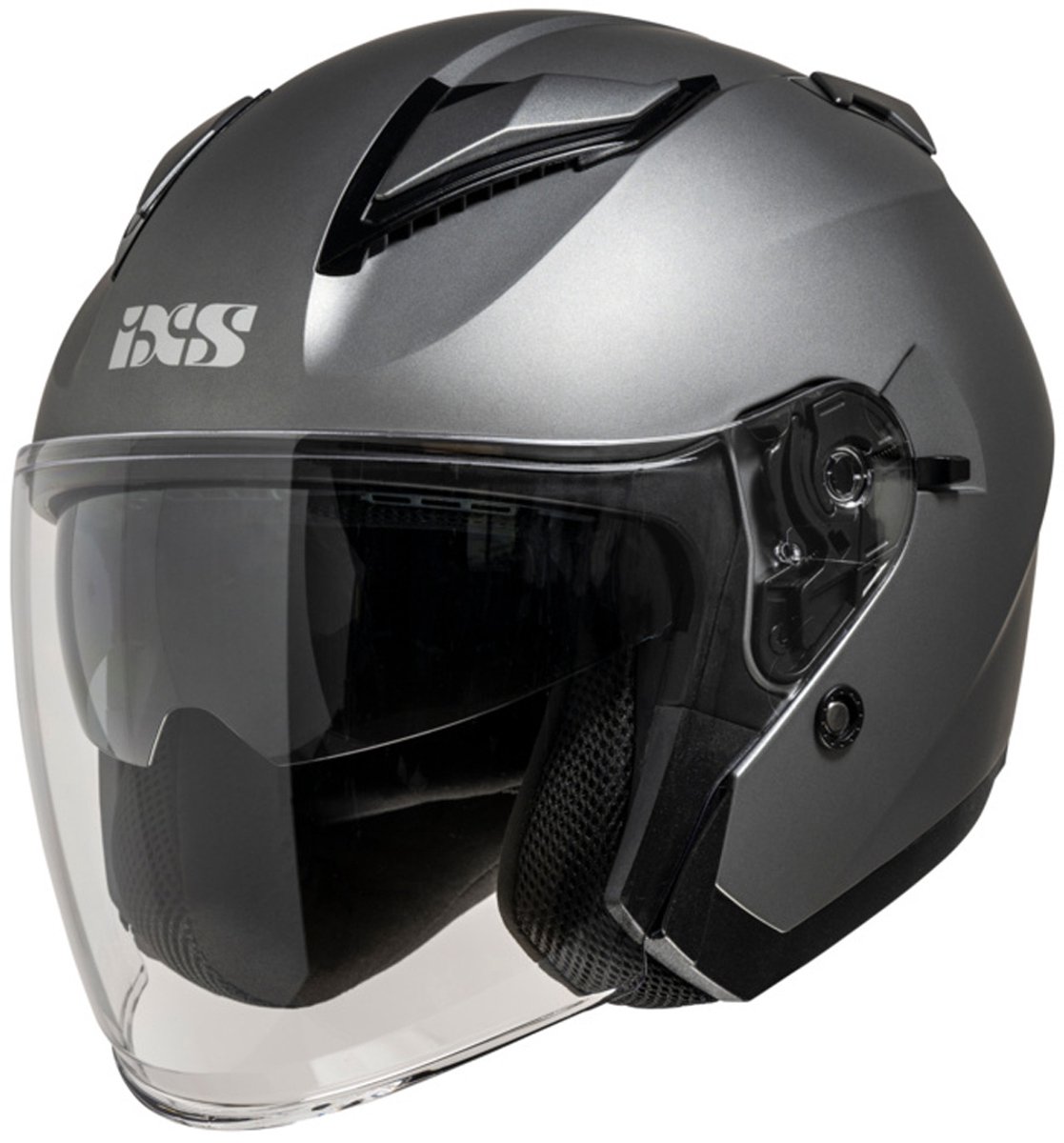 IXS iXS868 SV 1.0 Mat Grijs Jethelm - Maat L - Helm