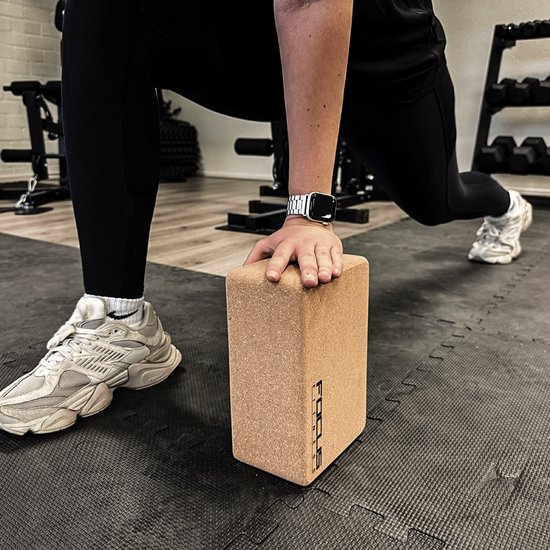 Yoga Blok Focus Fitness - Kurk van Focus Fitness — afbeelding 4