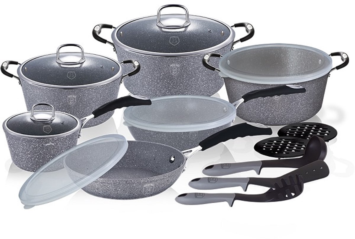 BERLINGER HAUS BH-6196 STONE TOUCH GRANIET POTTENSET