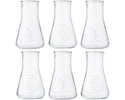 Premium Erlenmeyerkolf voor Gin & Tonic Set van 6 | Perfect Serve | 250ml