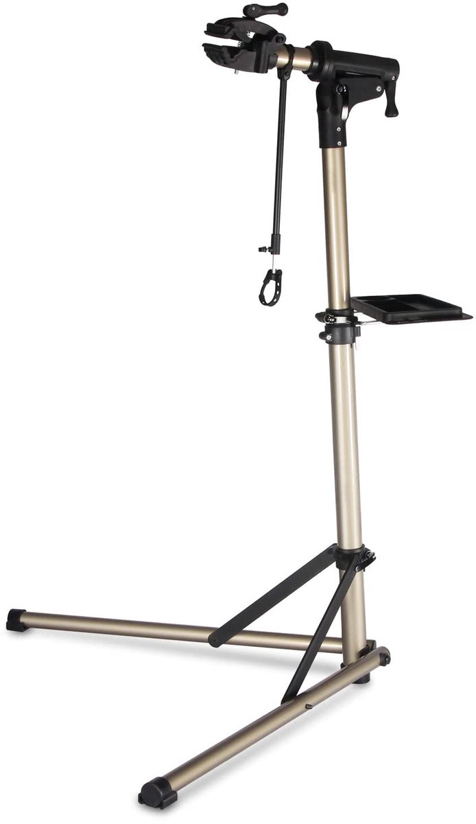 Ibenzoa® Fietsmontagestandaard voor Elektrische en Stadsfietsen met Draaibare Kop en Magnetische Gereedschapsplank