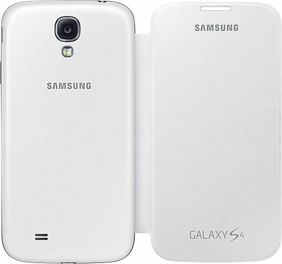 Samsung Flip voor Samsung Galaxy S4 - Wit | bol.com