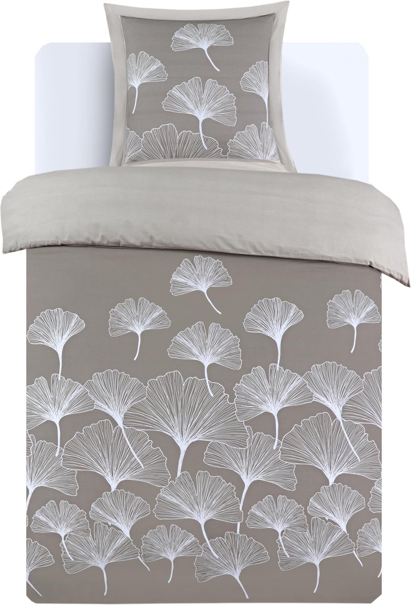 Ibenzoa® Premium Omkeerbaar Dekbedovertrek Set van 100% Katoen met Scandinavische Stijl, 140 x 200 cm