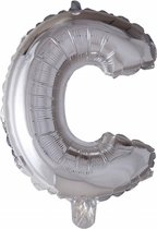 Wefiesta Folieballon Letter 'c' 102 Cm Zilver