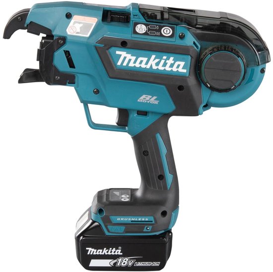 Makita DTR180ZJ 14,4-18V Li-Ion accu Vlechtmachine body in Mbox - 16 mm - koolborstelloos — afbeelding 2