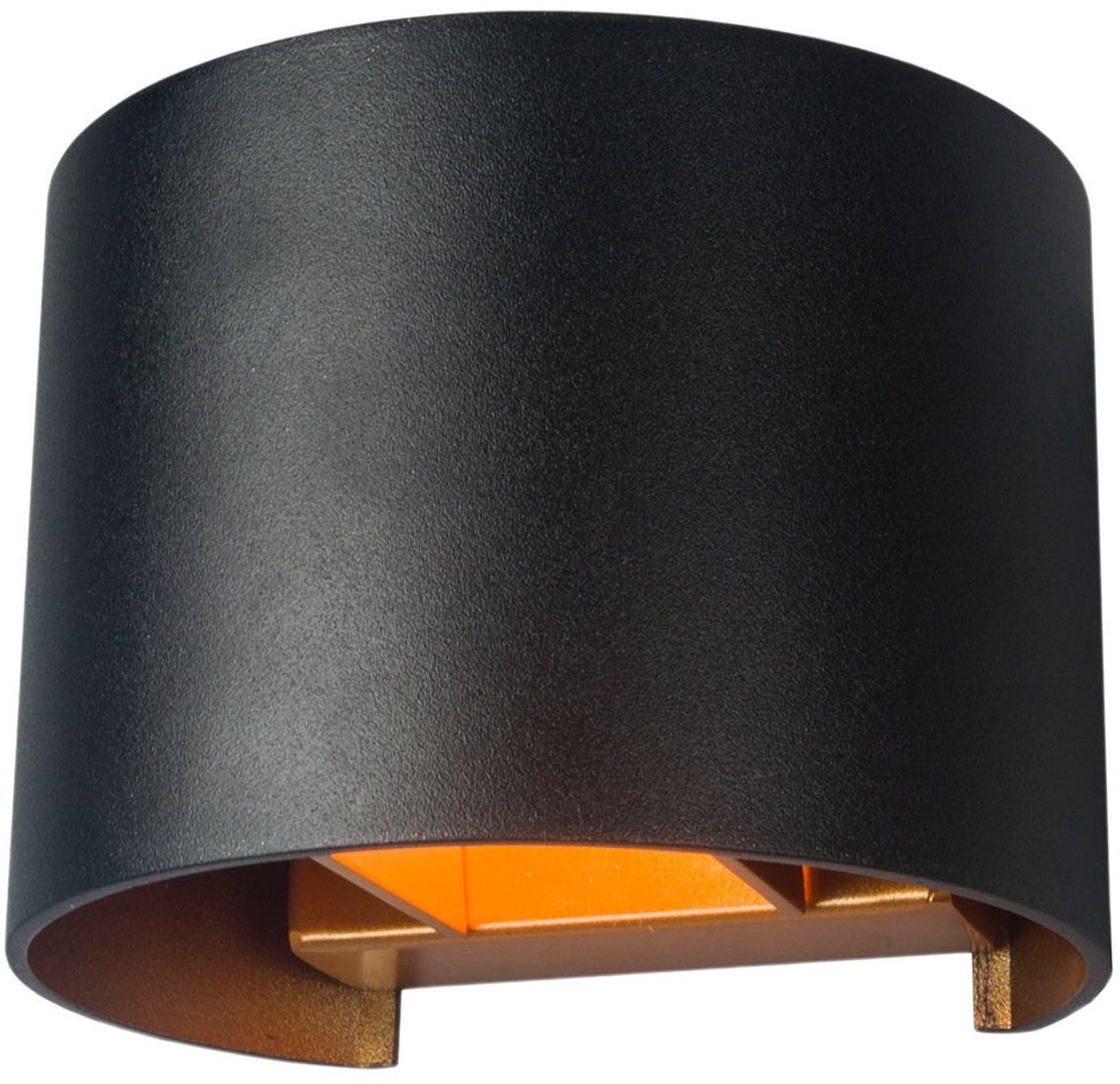 Artdelight - Wandlamp Gyro B 13 cm zwart goud