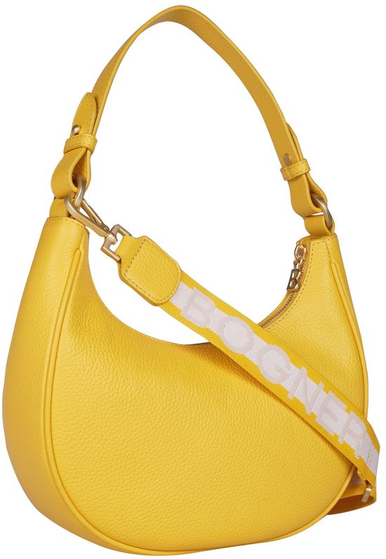 Bogner Sac à épaule bandoulière Andermatt Melene Hobo Yellow Jaune