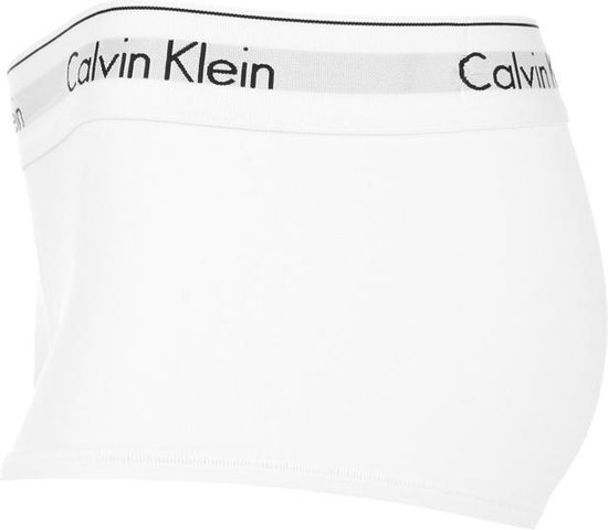 bol.com | Calvin Klein dames Modern Cotton hipster slip - boyshort - wit -  Maat: S