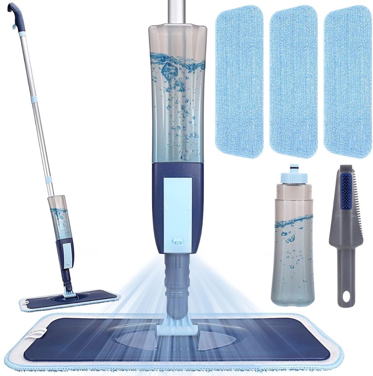 Innovatieve Vloermop Met Sprayfunctie