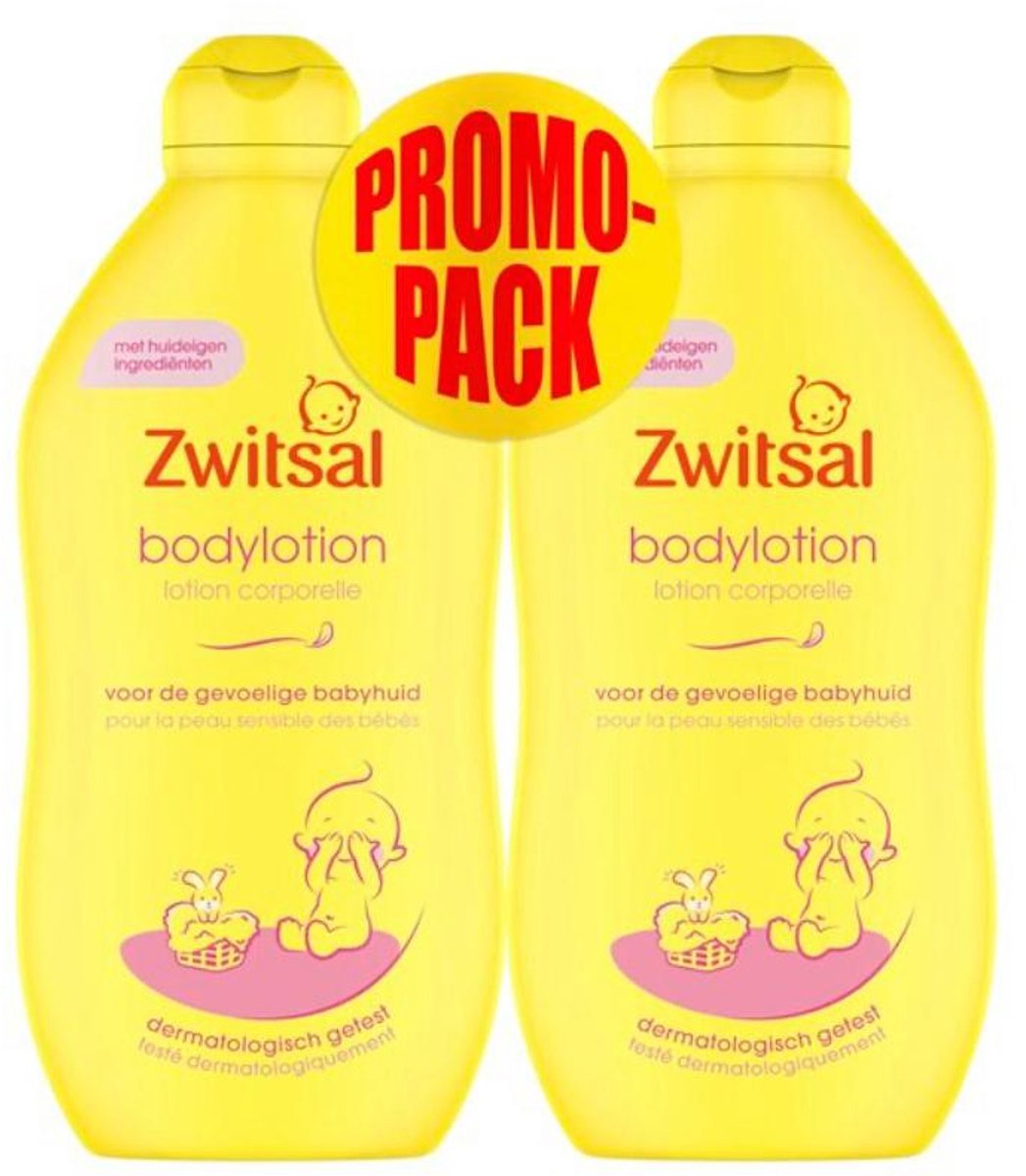 Image of 2X STUKS Zwitsal Bodylotion 2X400ML BEST PRICE !!