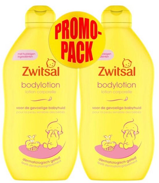 2X STUKS Zwitsal Bodylotion 2X75ML BEST PRICE !!