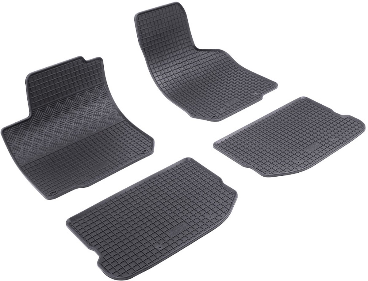 Automatten voor SEAT Leon 1M, Toledo ,Skoda Octavia 1, Volkswagen New Beetle, Bora, Golf 4, (vanaf 1996) - 4-delig - Rubber