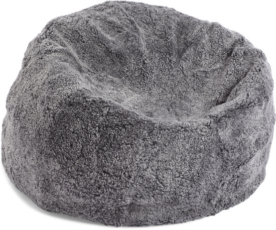 Maison en peau de mouton - Pouf - Laine courte