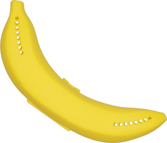 Boîte à bananes BANANA - Jaune - 25 x 6 x 5,1 cm - Boîte à bananes - Polypropylène