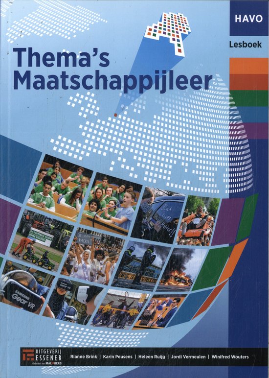 9789402085259 - Thema's maatschappijleer Havo Lesboek