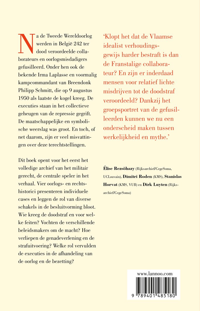 De laatste 242 - back cover