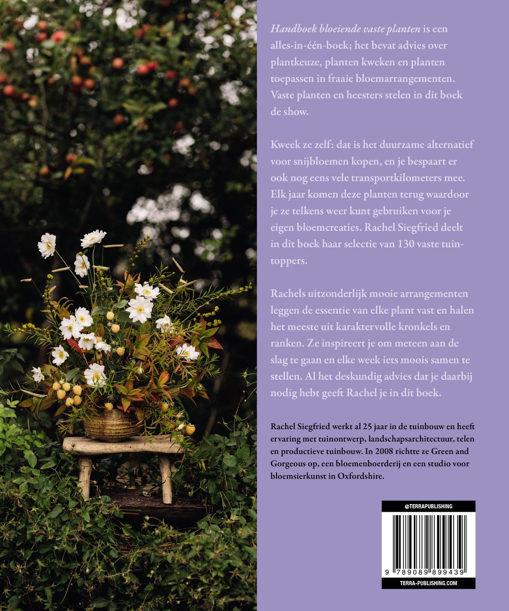 Handboek bloeiende vaste planten - back cover