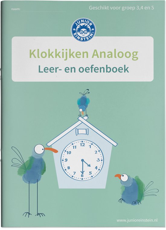 Deel 1 1 - Klokkijken Analoog geschikt voor groep 3, 4 en 5  ... - cover