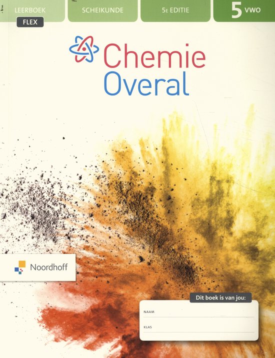 Chemie Overal vwo 5 FLEX leerboek