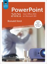 Boek "Handboek PowerPoint 2021" met Ronald Smit als auteur. Inclusief gratis webversie van het boek.