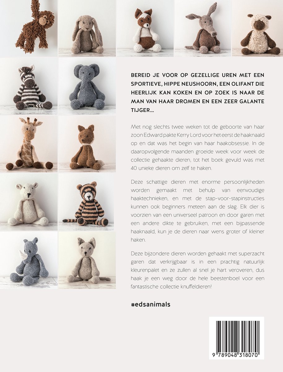 Boek Gehaakte Knuffeldieren met meer dan 40 patronen