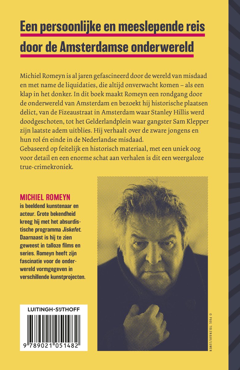 Een klap in het donker - back cover