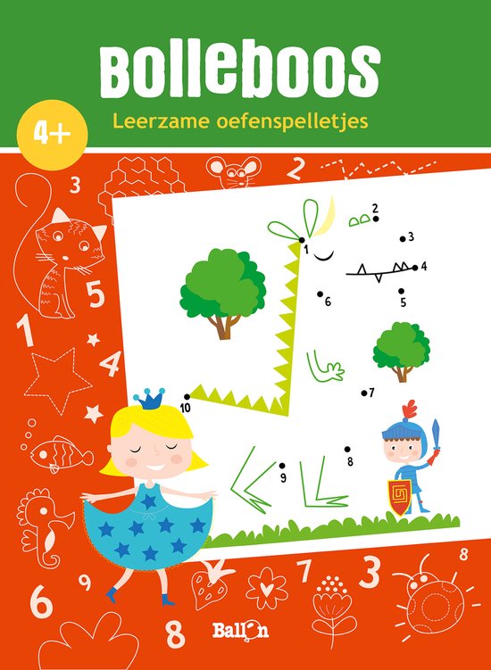 Bolleboos 0 - Leerrijke oefenspelletjes 4+ - cover