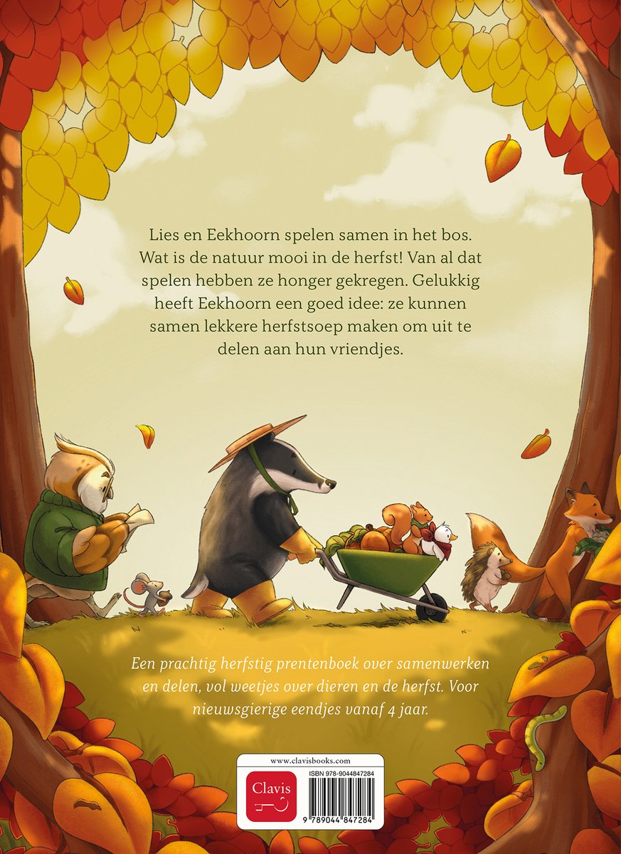 Lieve Lies - Lieve Lies maakt herfstsoep - back cover