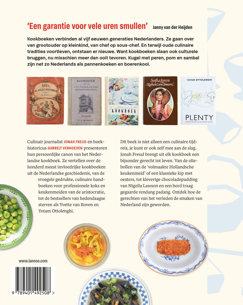 Het kookboek van Nederland - back cover