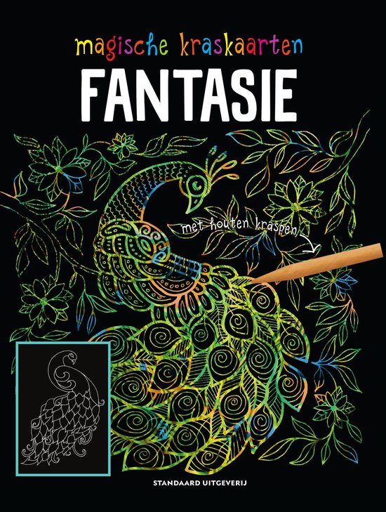 Magische kraskaarten Fantasie - cover