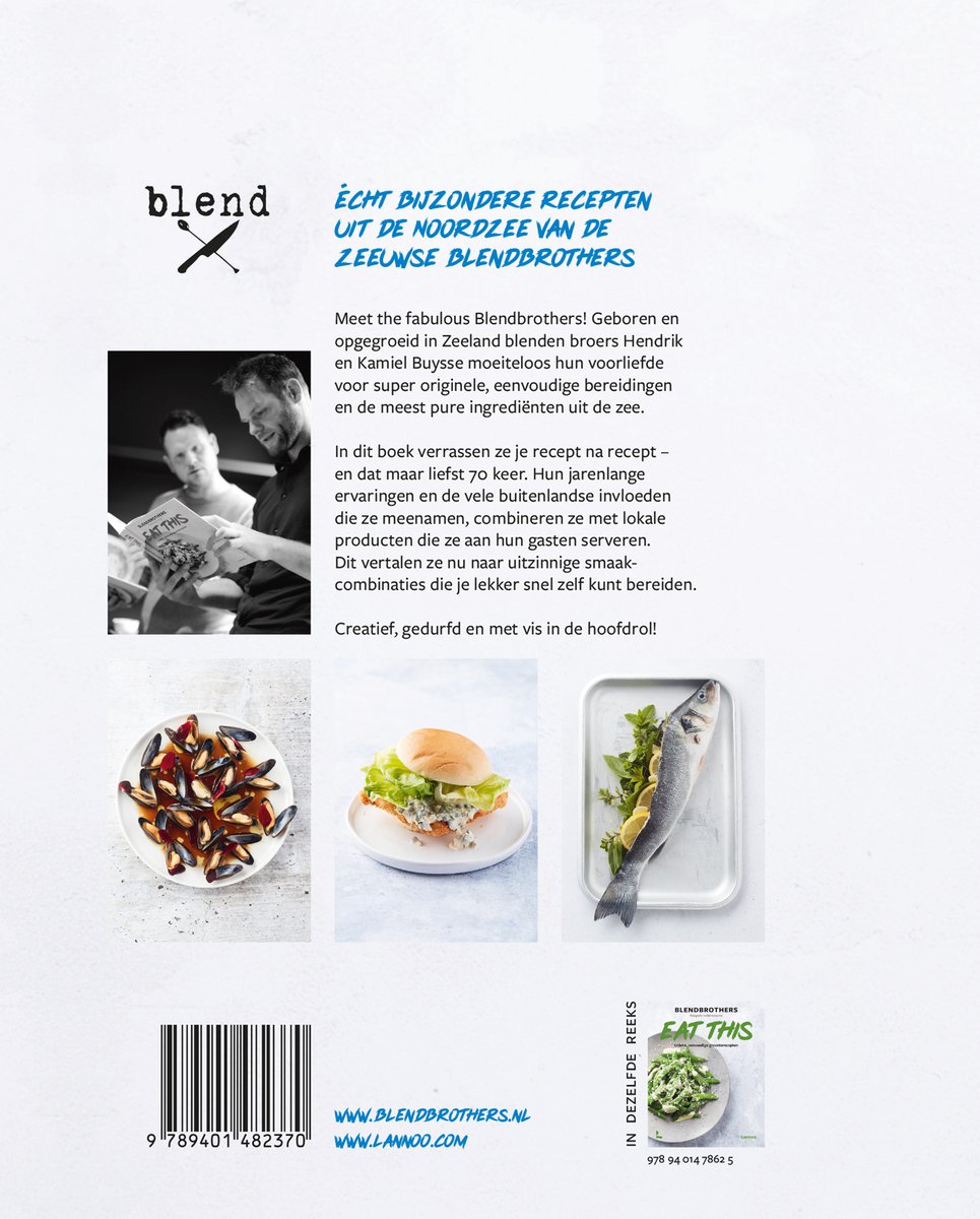 Eat this Fish - back cover