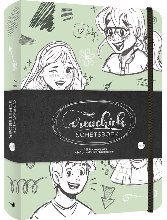 CreaChick Schetsboek - cover