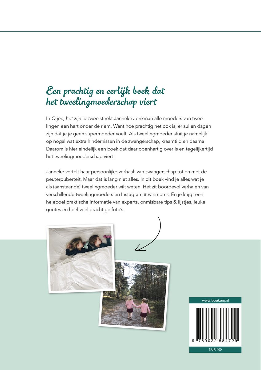 O jee, het zijn er twee - back cover