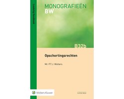 Monografieen BW B32b - Opschortingsrechten