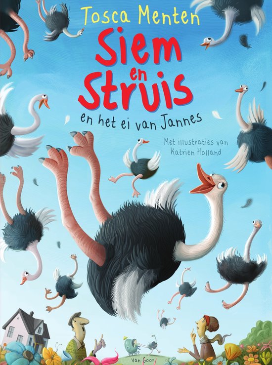 Siem en Struis 1 - Siem en Struis en het ei van Jannes - cover