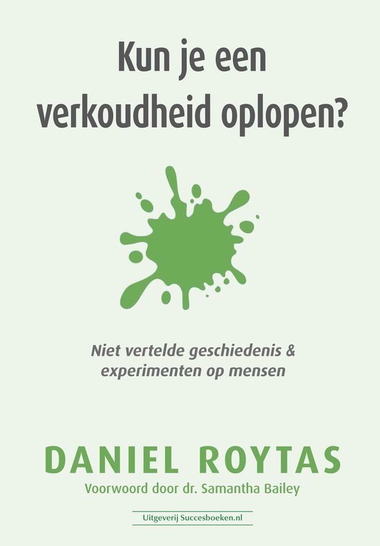 Kun je een verkoudheid oplopen? - cover