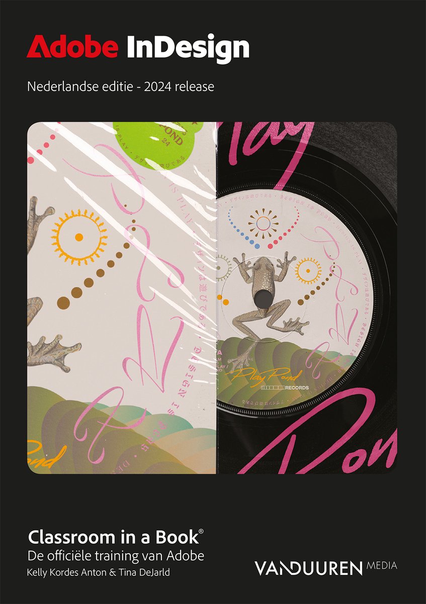 Omslag van Classroom in a Book InDesign 2024